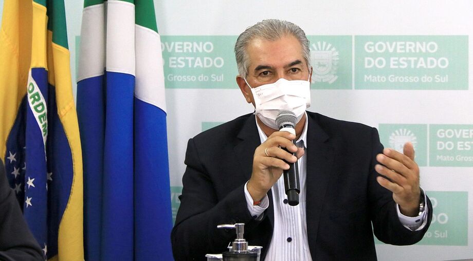 O Governador Reinaldo Azambuja
