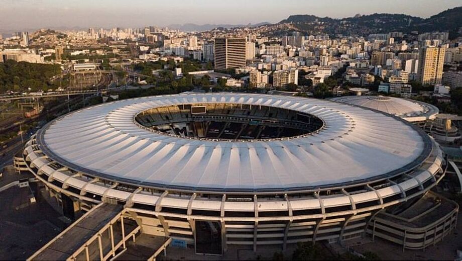 Estádio do Maracanã, palco da final da Copa América entre Brasil e Argentina