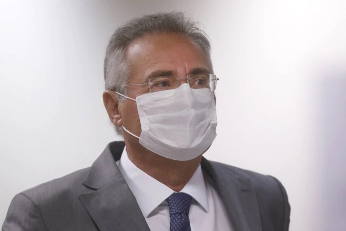 Senador Renan Calheiros, relator da CPI da Covid