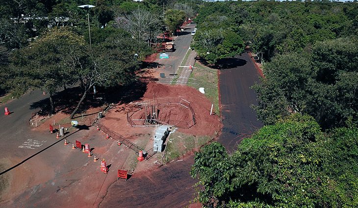 Frequentadores do Parque dos Poderes devem ficar alerta para trechos em obras