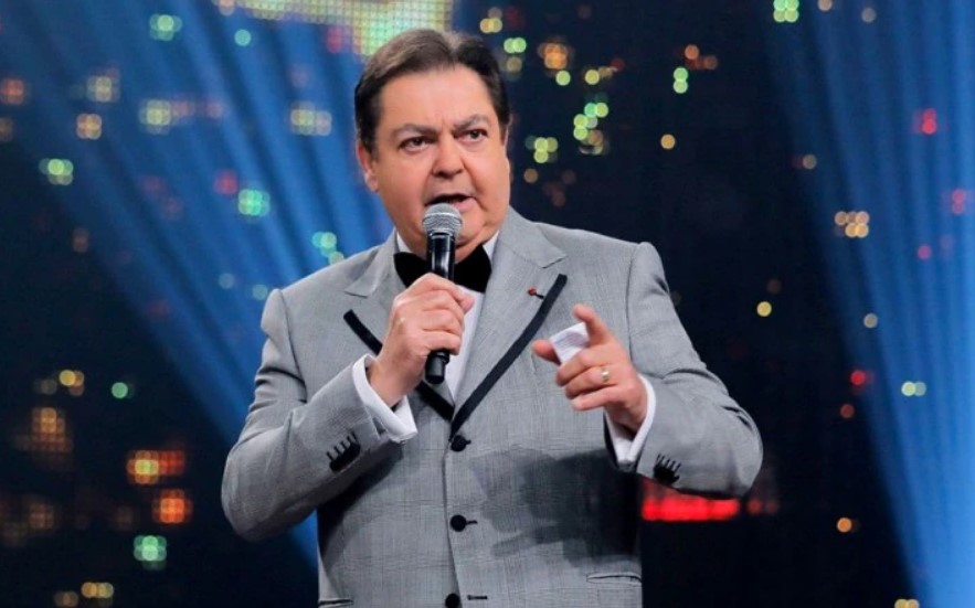 O apresentador Fausto Silva
