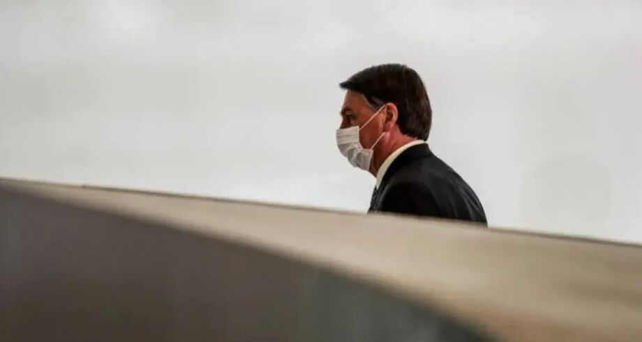 O presidente Jair Bolsonaro, em Brasília