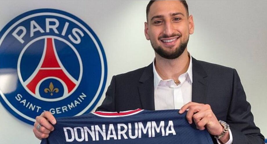 Gianluigi Donnarumma assinou contrato com o PSG até 2026