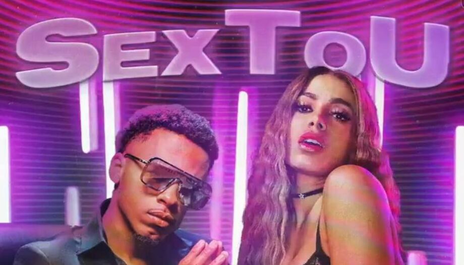 A cantora Anitta e o DJ e produtor Rennan da Penha