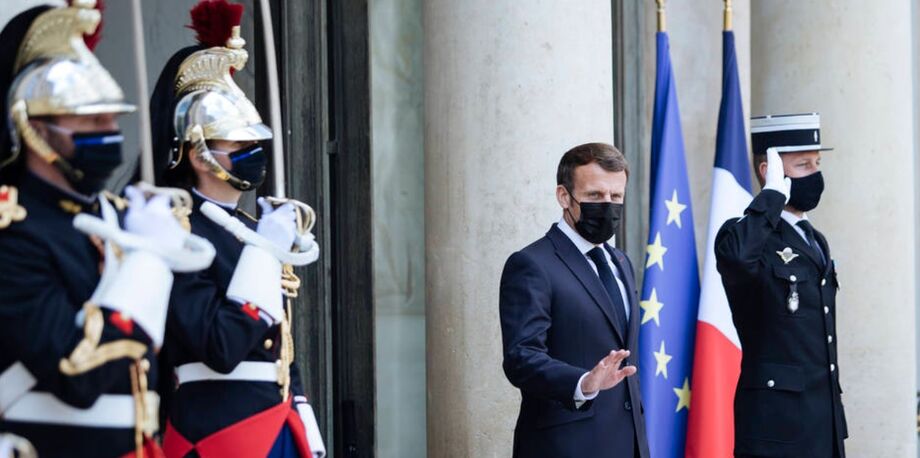 O presidente da França, Emmanuel Macron