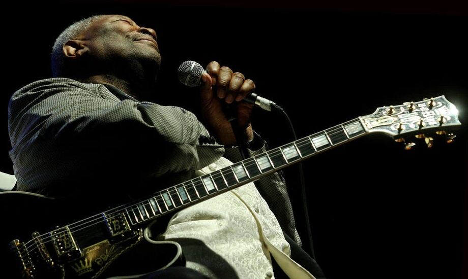 Show de BB King no Centro de Convencoes Ulysses Guimaraes em Brasilia, em 2010
