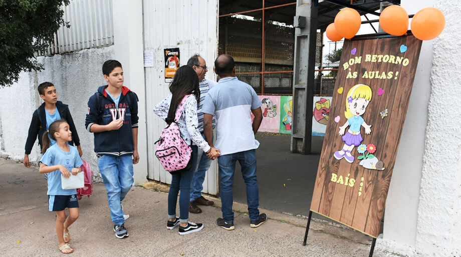 Volta às aulas em Campo Grande