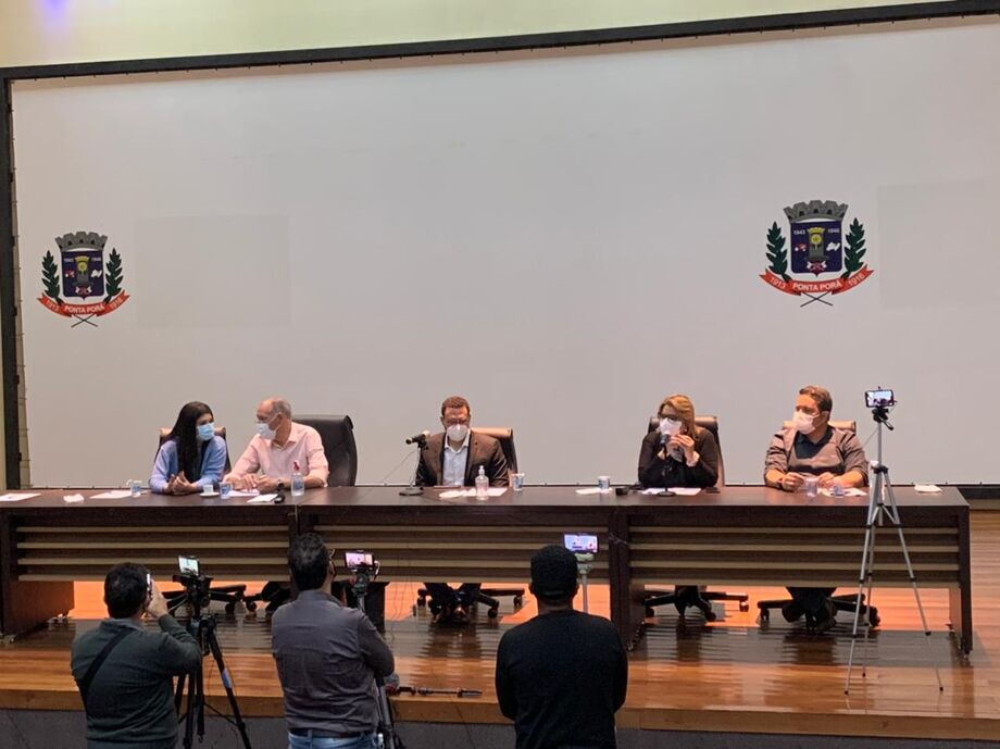 Em Ponta Porã SES e Cosems celebram sucesso da primeira etapa do Projeto Vebra Covid-19