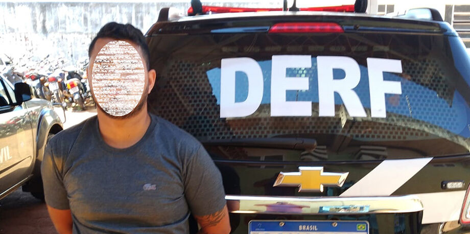 O indivíduo possuía três mandados de prisão em aberto