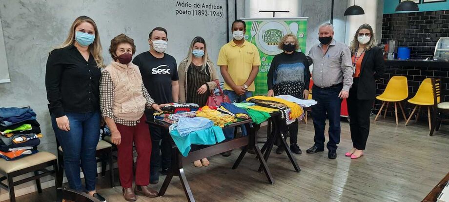 As peças foram entregues para as instituições: Casa da Criança do Brasil, Sirpha e Hospital Nosso Lar.