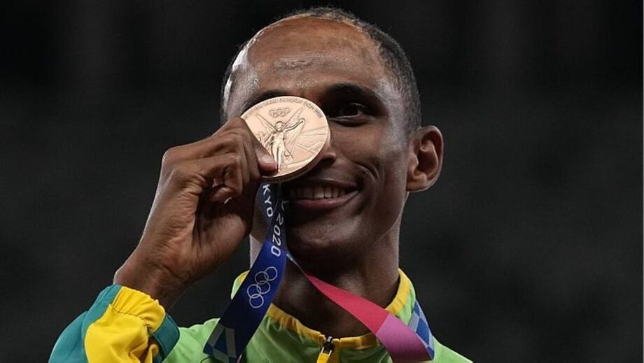 Alison dos Santos, o 'Téco', com o bronze nos Jogos de Tóquio