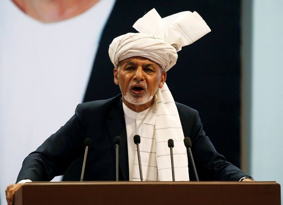 O presidente do Afeganistão, Ashraf Ghani