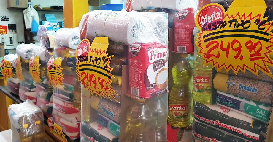Preço da cesta básica