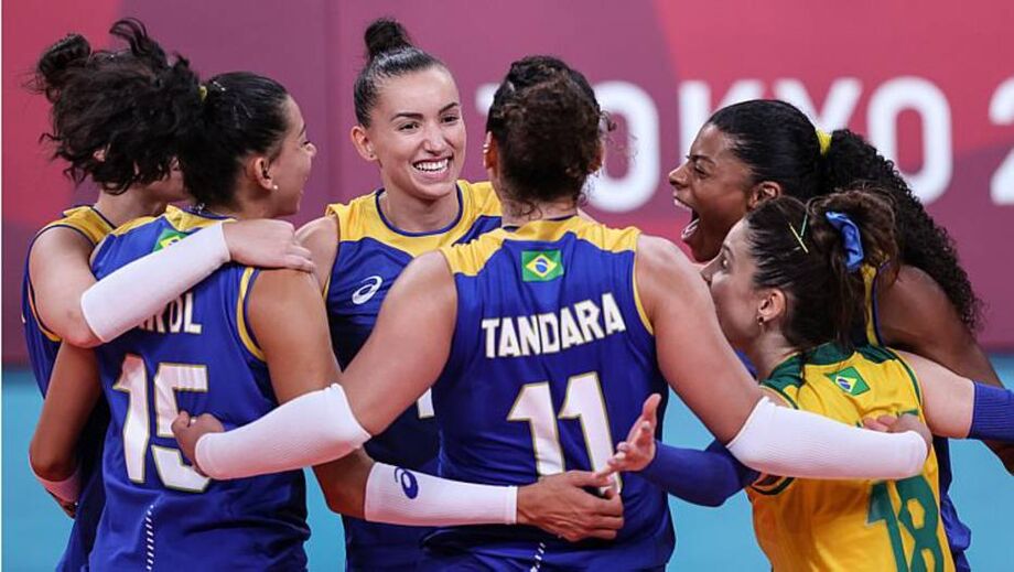 Seleção feminina brasileira de vôlei defende invencibilidade nos Jogos de Tóquio