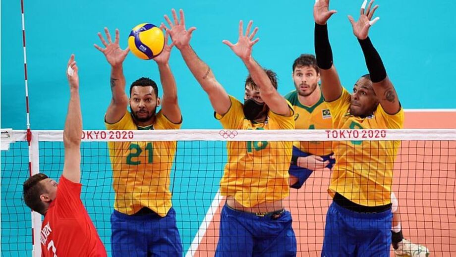 Brasil perde para russos e estará na decisão do bronze