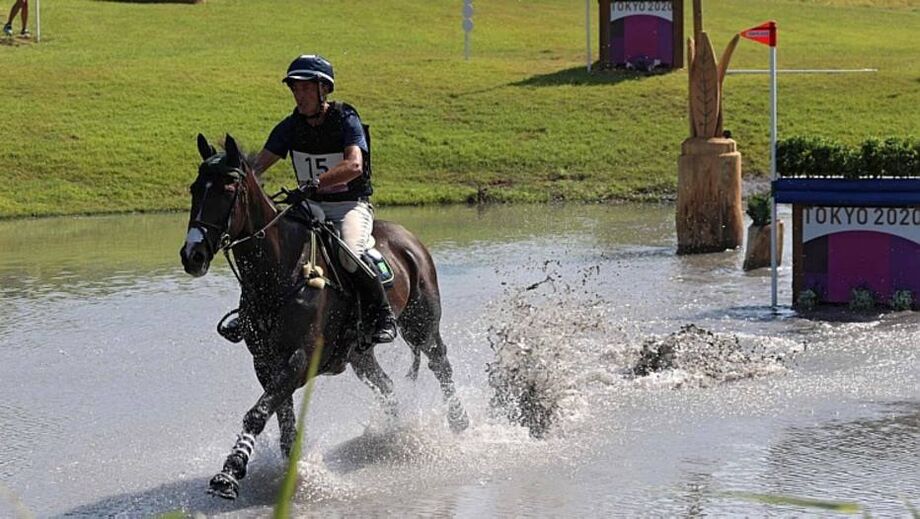 Marcelo Tosi em ação cumprindo a prova no cross-country