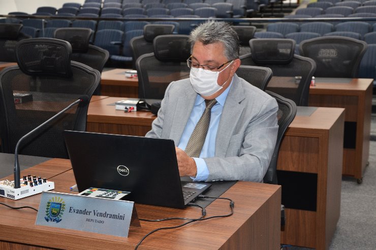 O deputado estadual Evander Vendramini (Progressistas)
