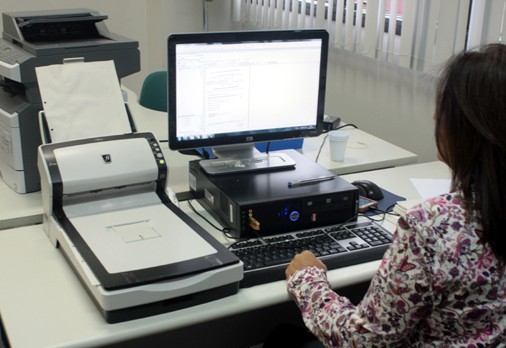 Quase 500 processos já foram digitalizados desde semana passada