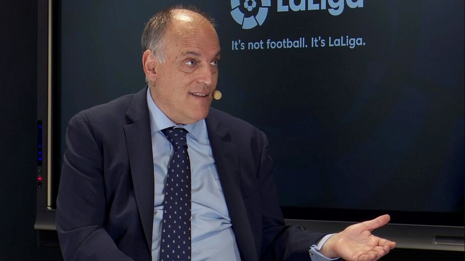 Javier Tebas, presidente da LaLiga