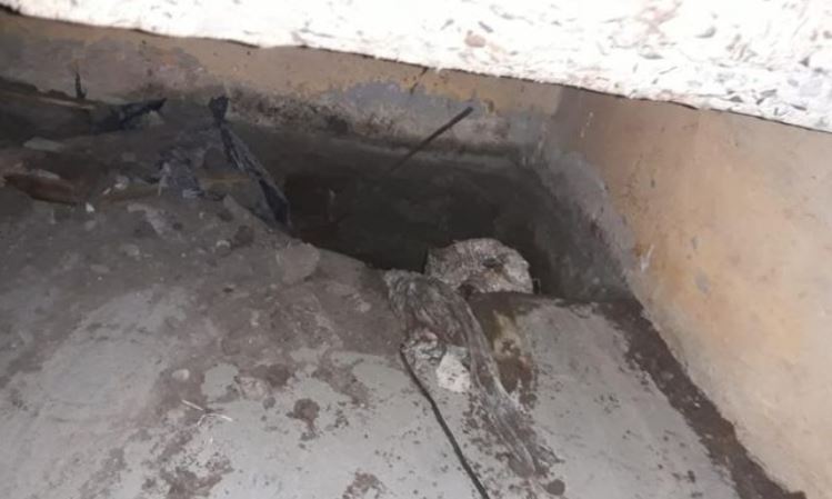 Buraco no Centro de Reabilitação Social (Cereso)