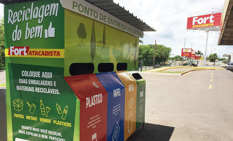 Coleta é mais uma iniciativa do Fort Atacadista