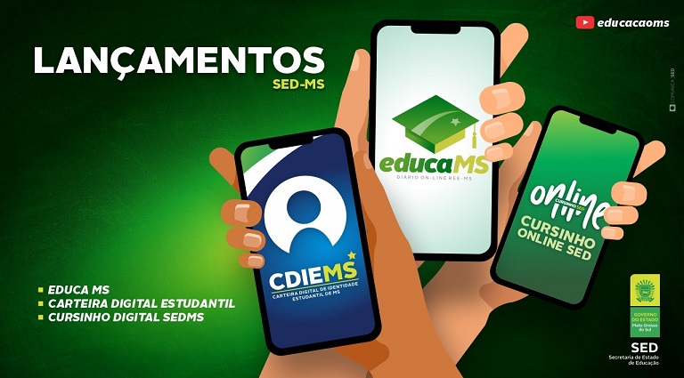 A live acontecerá às 15h, com transmissão pelo perfil do Governo do Estado no Facebook, e vai contar com as presenças da equipe da SED e de outras autoridades, com apresentações sobre o funcionamento e detalhamento dos lançamentos.