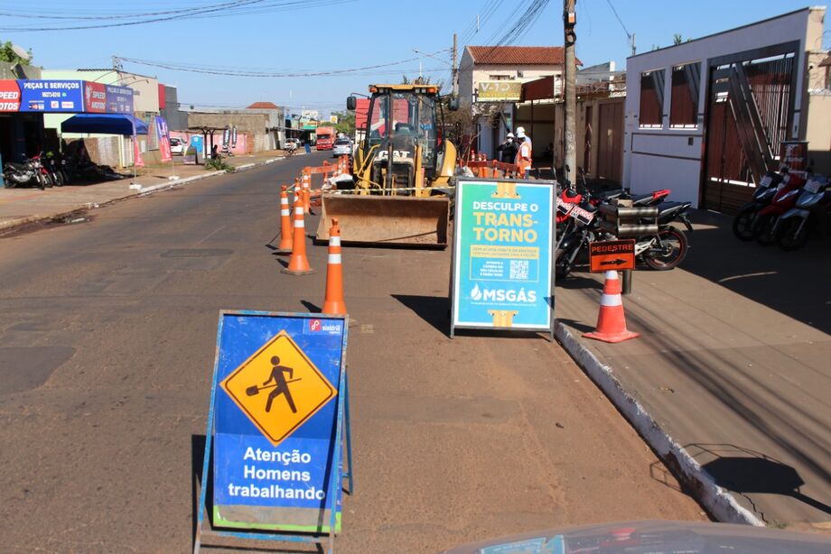 As obras tiveram início em 19 de julho de 2021 e devem ser finalizadas no início de setembro