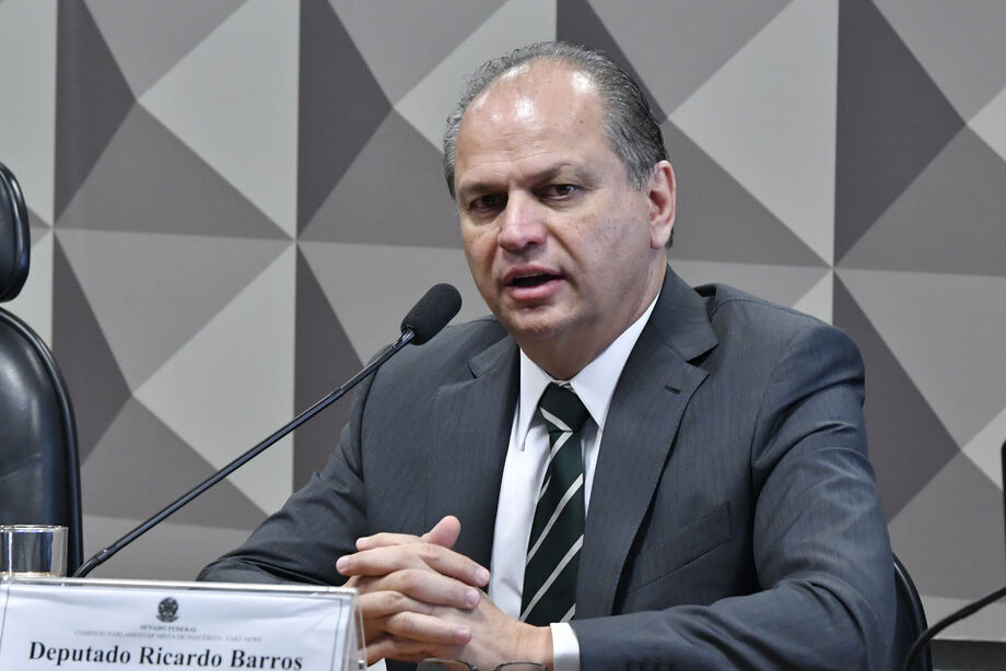 Líder do governo na Câmara, deputado Ricardo Barros (PP-PR)