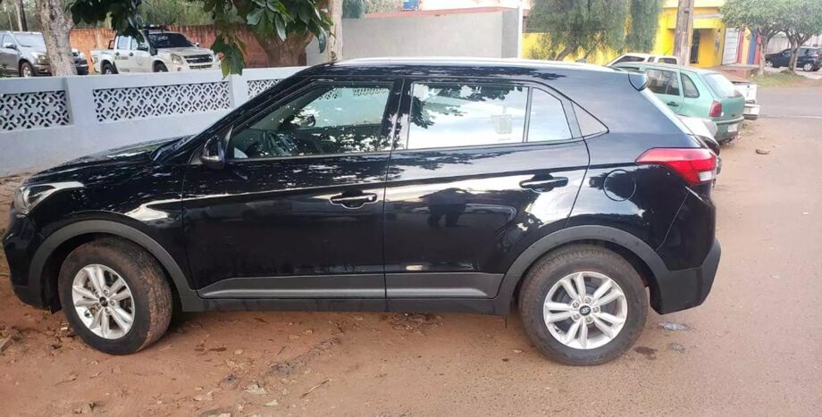 SUV da Hyundai roubado e abandonado em rua de Pedro Juan dez dias depois