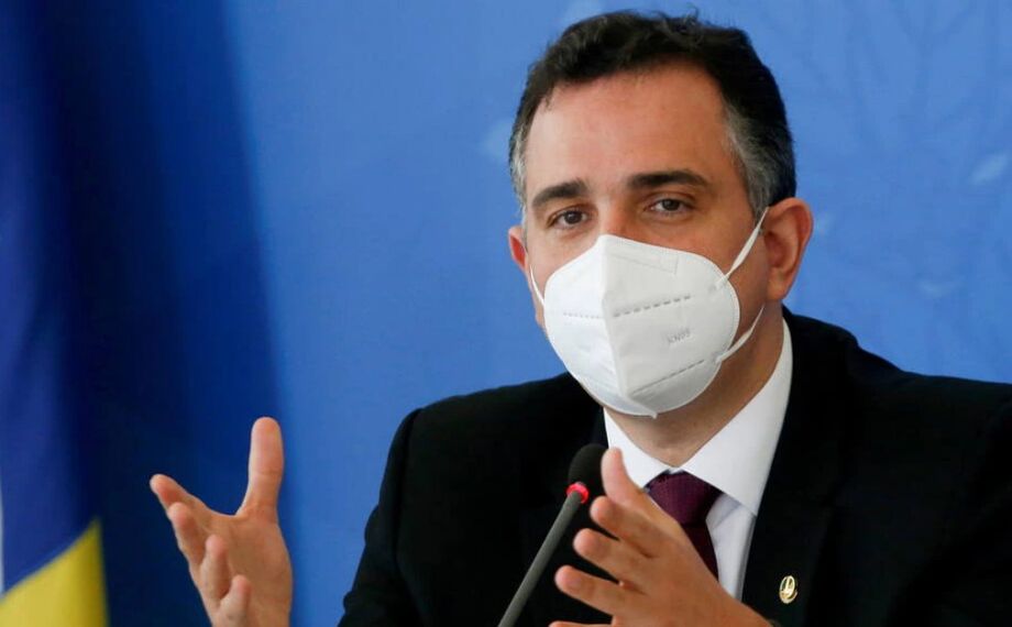 O presidente do Senado, Rodrigo Pacheco (DEM-MG)