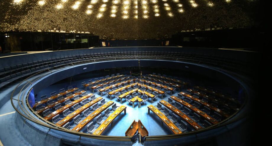 Plenário do Senado Federal, em Brasília