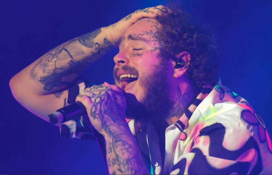 Show de Post Malone no Lollapalooza 2019