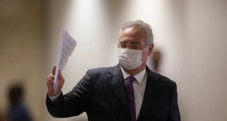 Senador Renan Calheiros (MDB-AL), relator da CPI da Covid