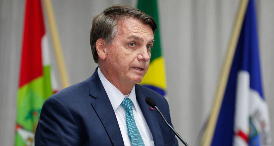 Presidente Jair Bolsonaro; após 'live bomba' com ameaças golpistas, chefe do Executivo enfrentou a mais dura reação, além de se tornar investigado no STF e no TSE