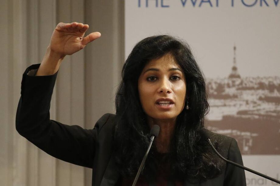 A economista-chefe do Fundo Monetário Internacional (FMI), Gita Gopinath.