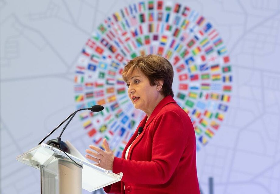 Diretora-gerente do Fundo Monetário Internacional (FMI), Kristalina Georgieva.