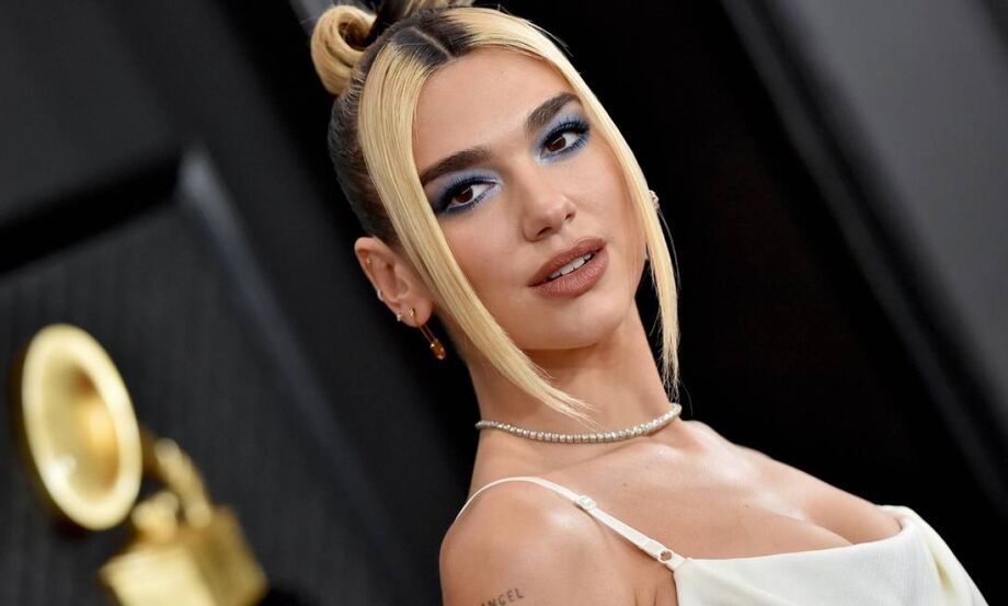 A cantora Dua Lipa