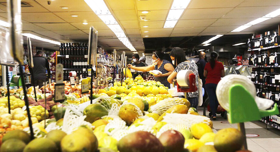 Compras em supermercado