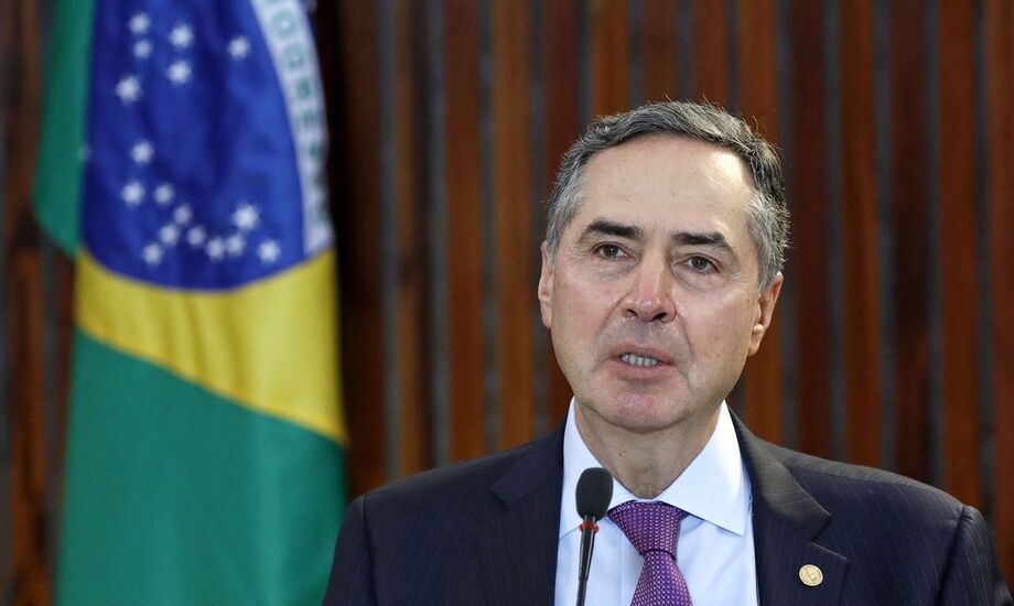 O ministro do Supremo Tribunal Federal (STF) e presidente do Tribunal Superior Eleitoral (TSE), Luís Roberto Barroso