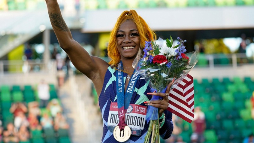 A velocista Sha'Carri Richardson