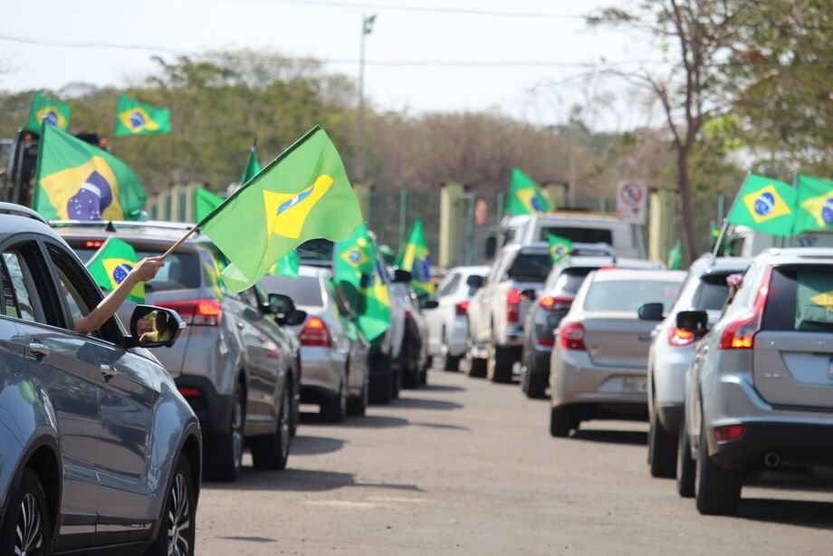 Carreata acontece na capital