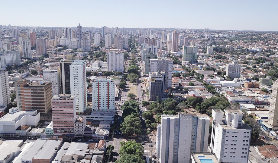 Vista aérea de Campo Grande