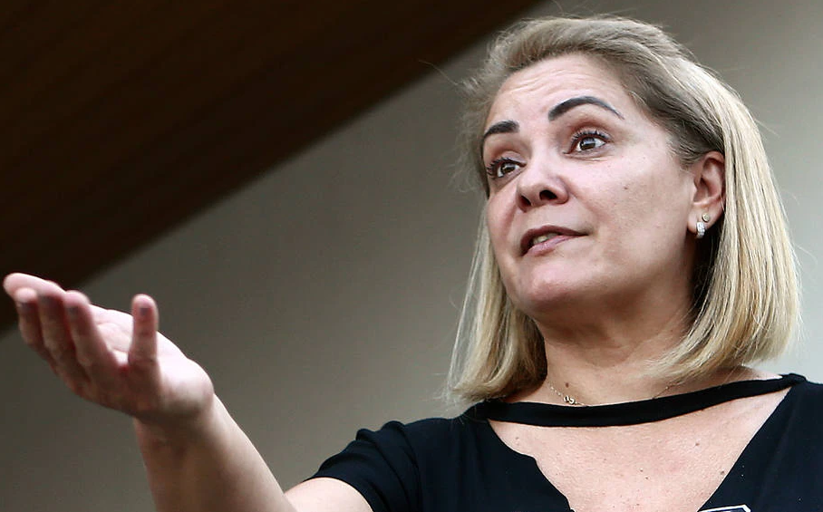 A advogada Ana Cristina Valle, ex-mulher do presidente Jair Bolsonaro