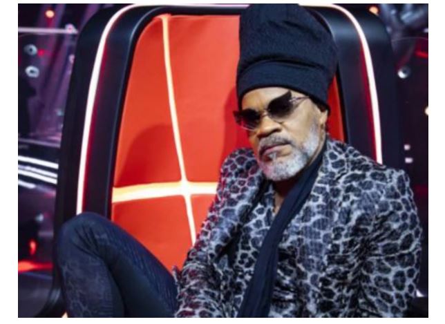 O cantor Carlinhos Brown, um dos jurados do 'The Voice Kids'