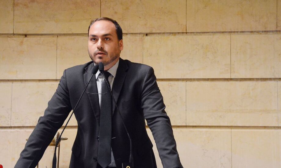 O vereador Carlos Bolsonaro (Republicanos-RJ)