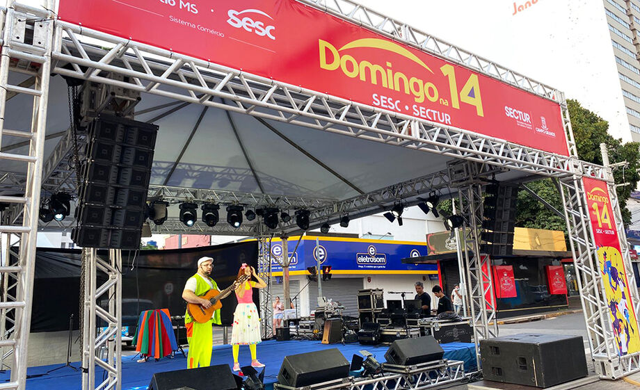 Atrações do Domingo na 14