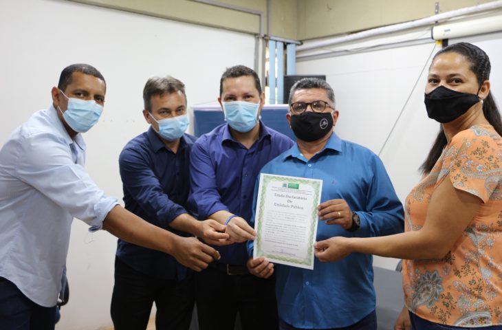 A entrega de Títulos de Utilidade Pública e Certificados de Credenciamento pela Secretaria de Estado de Direitos Humanos