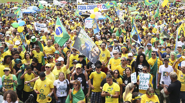 Manifestações pró-Bolsonaro