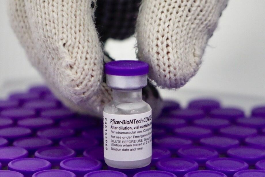 Lote de vacinas contra a Covid-19 da Pfizer/BioNTech