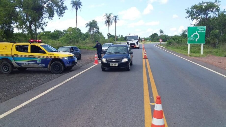 Operação nas rodovias estaduais de MS